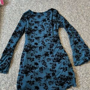 Floral Long Sleeve Dress